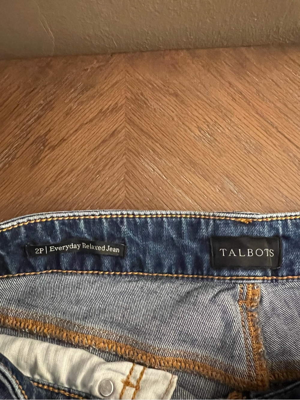 Talbots Everyday Relaxed Jean 2P Bristol Wash - Picture 5 of 9